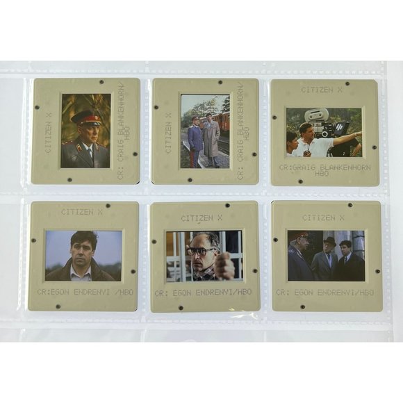 HBO Movie Press Kit Citizen X Stephen Rea Donald Sutherland Slides Photos 1995 - Picture 2 of 7